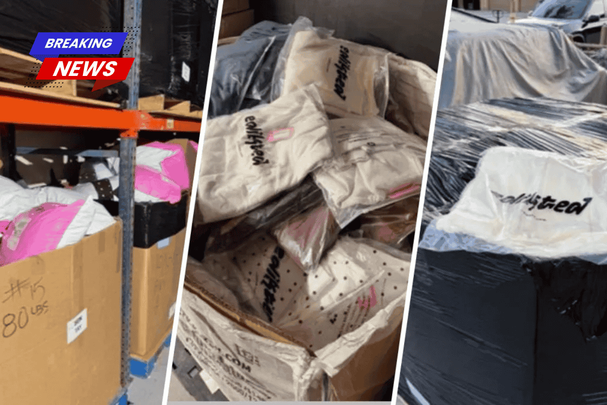 Stolen cargo valued at one million dollars seized in San Fernando Valley warehouse; two arrested