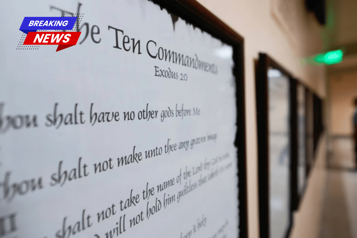 Texas can require public schools to display the Ten Commandments in classrooms, a US appeals court has ruled