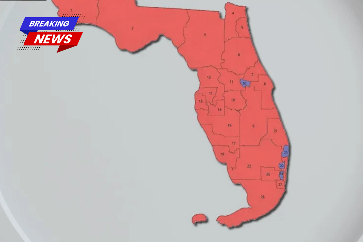The Florida Legislature approves a redistricting bill that will give the GOP up to four more seats