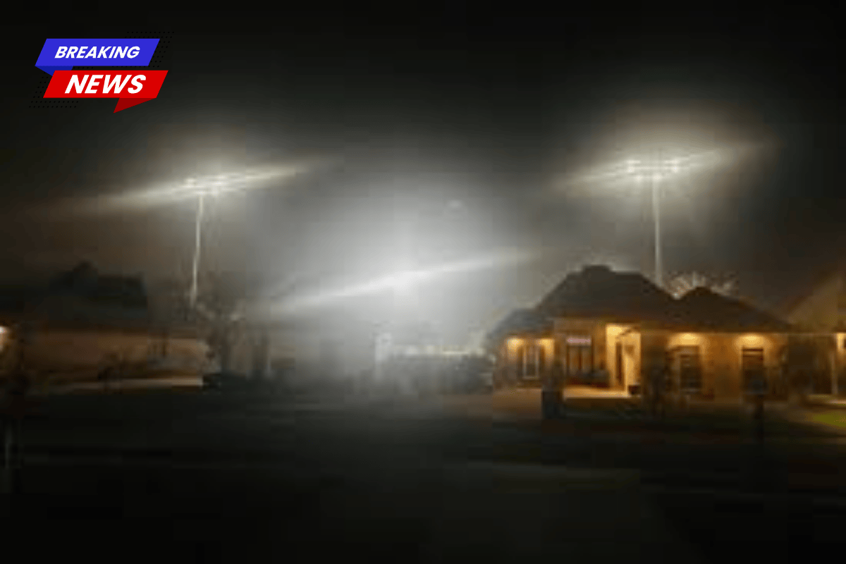 The soccer field's bright lights and alleged code infractions split Ascension neighbors