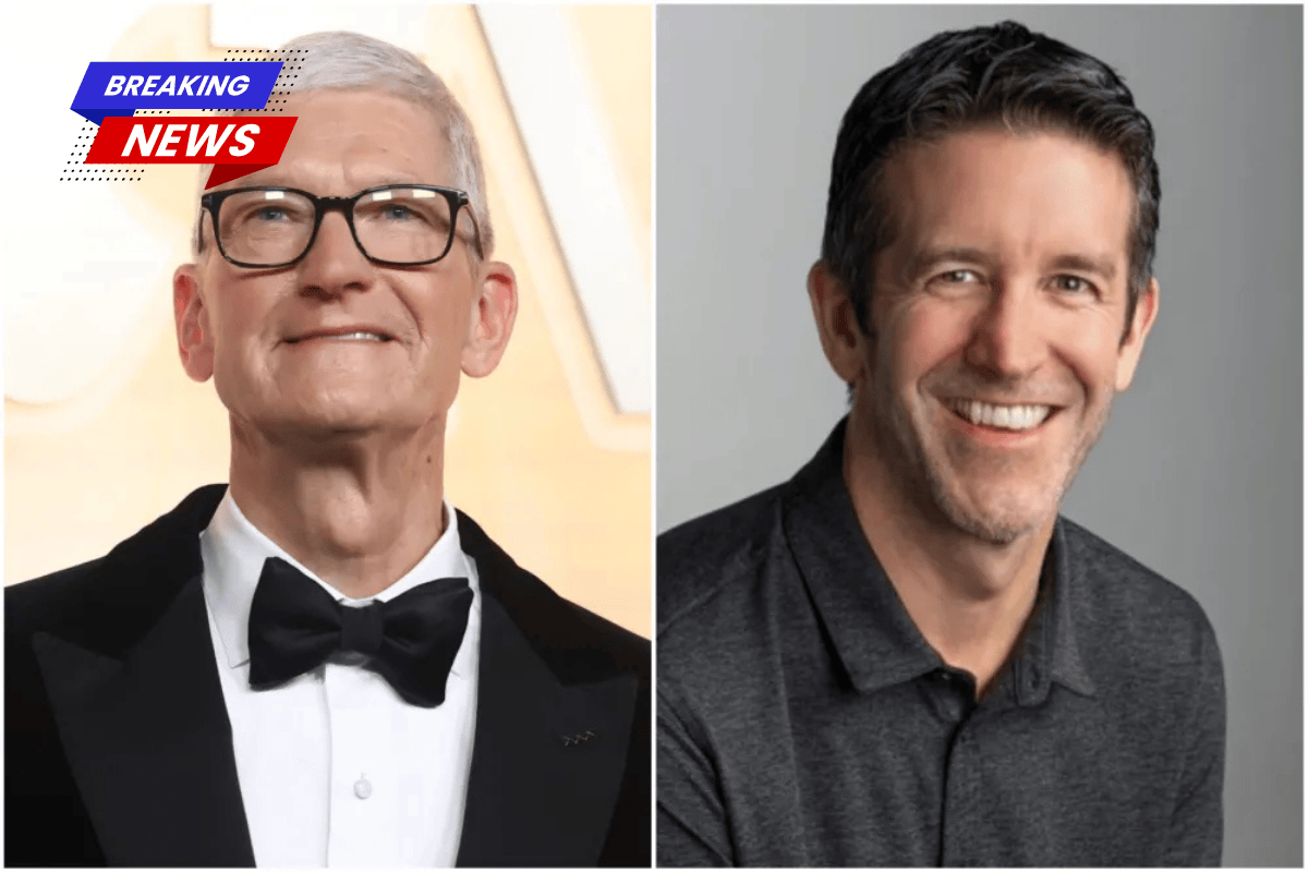 Tim Cook, chief executive officer of Apple, is stepping down, to be succeeded by John Ternus