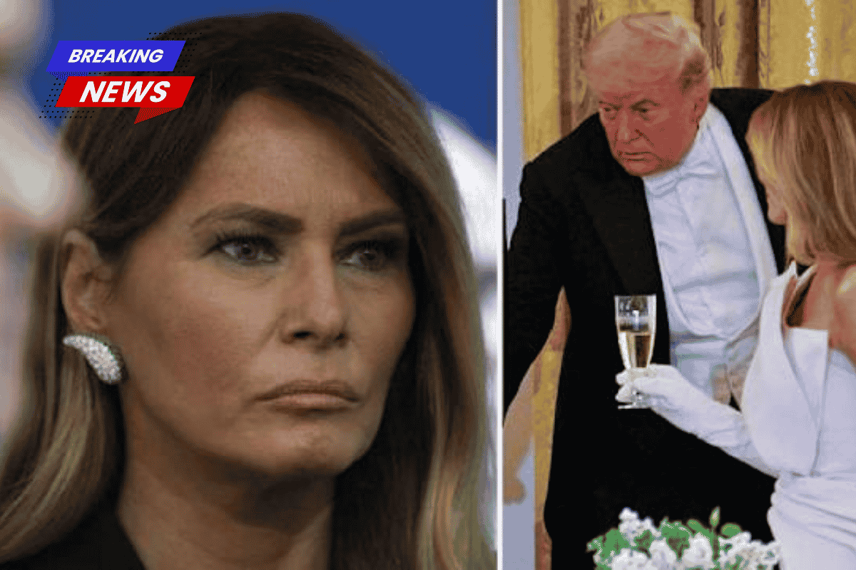 Trump's wife, Seen Swatting Away Husband Donald's Hand in An awkward Exchange