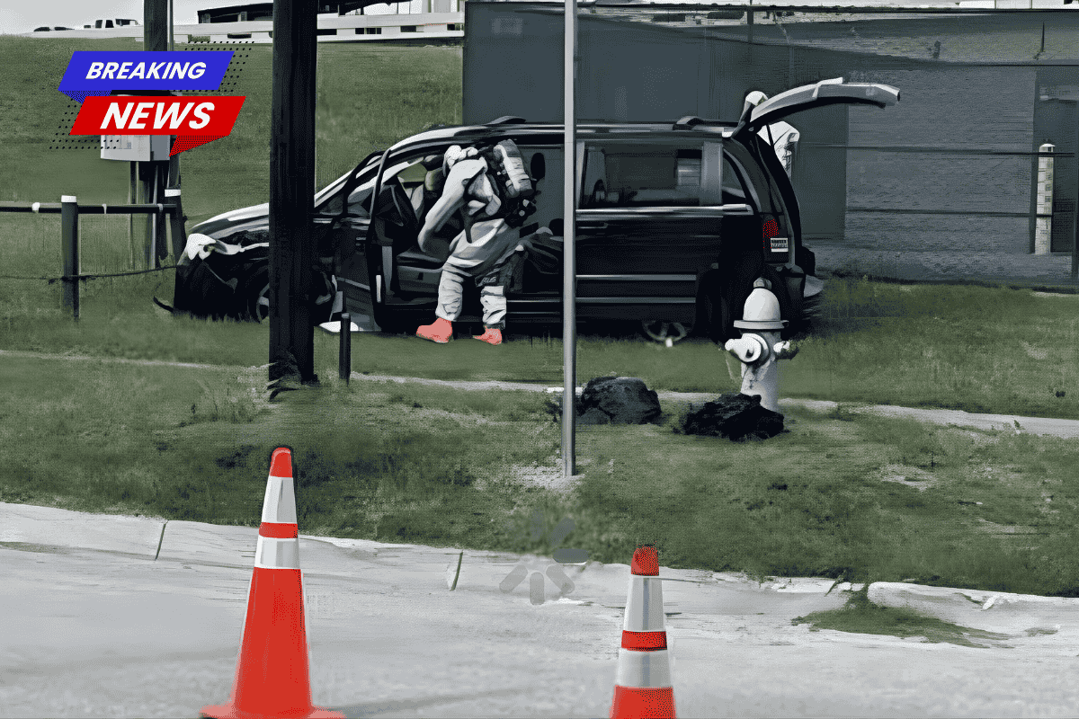 Two bodies and nearly 500 pounds of liquid meth worth millions of dollars were found after a Texas car crash, according to police