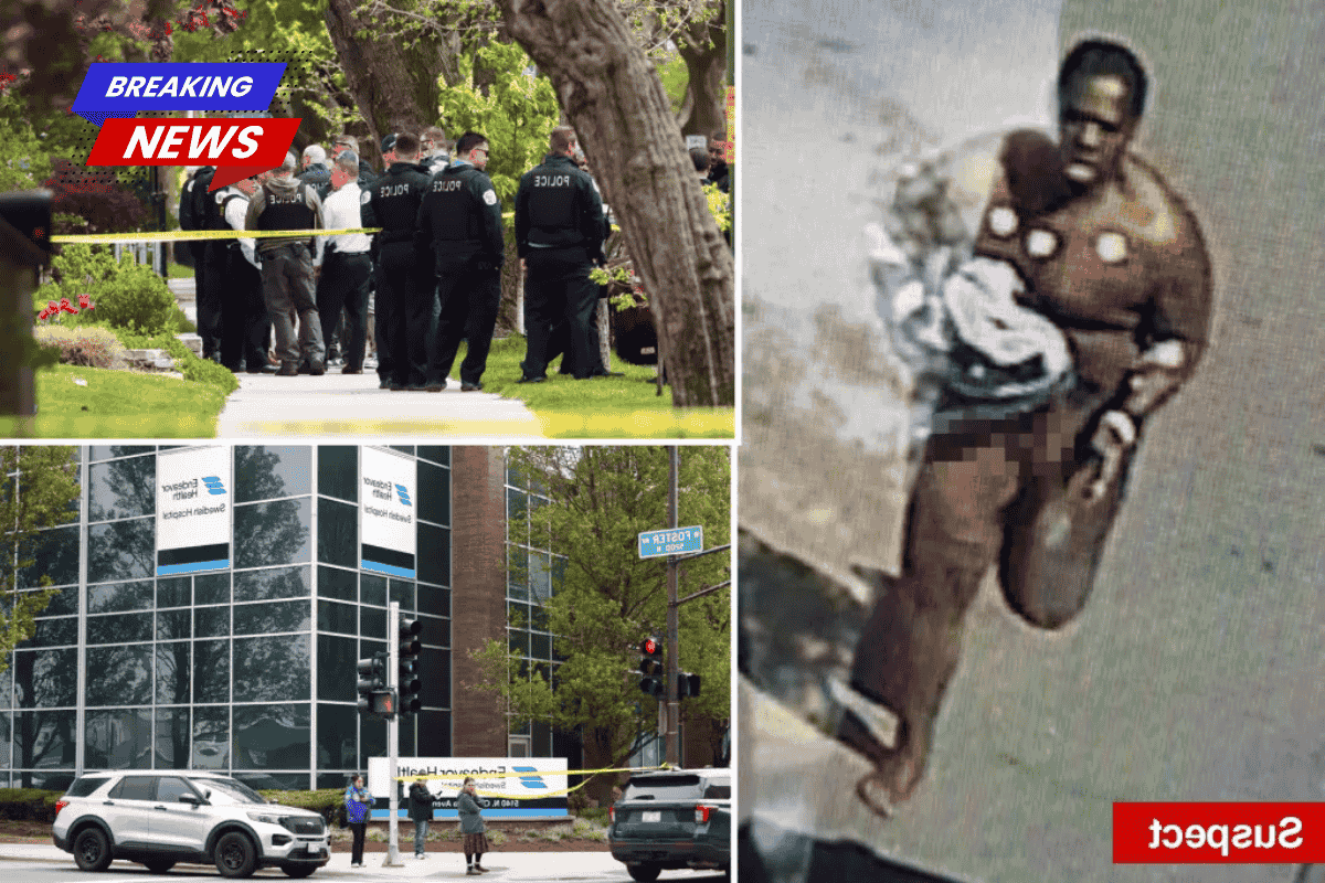 Two police officers were shot, one fatally, during prisoner transport at a Chicago hospital; the suspect is in custody