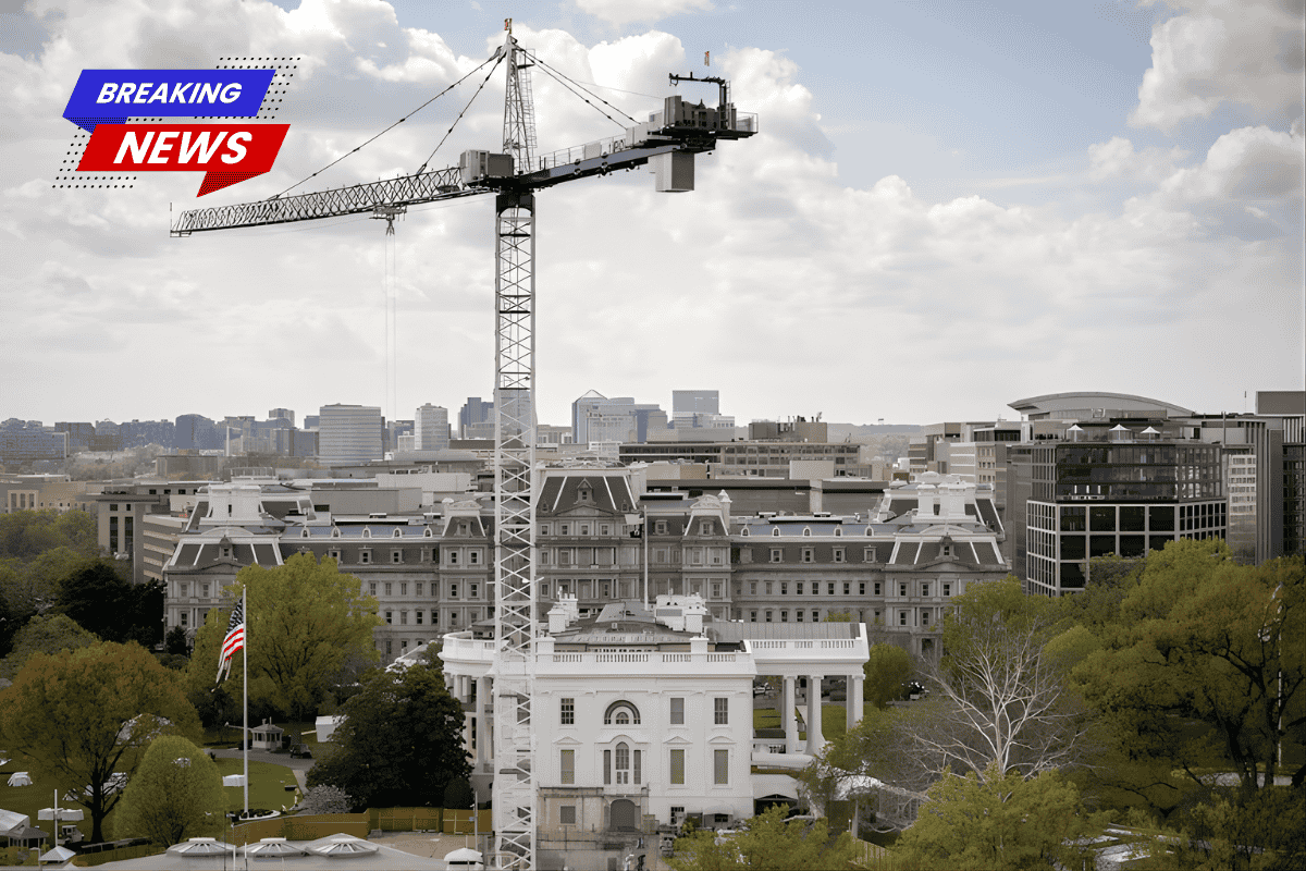 U.S First President uses foreign steel in White House Ballroom