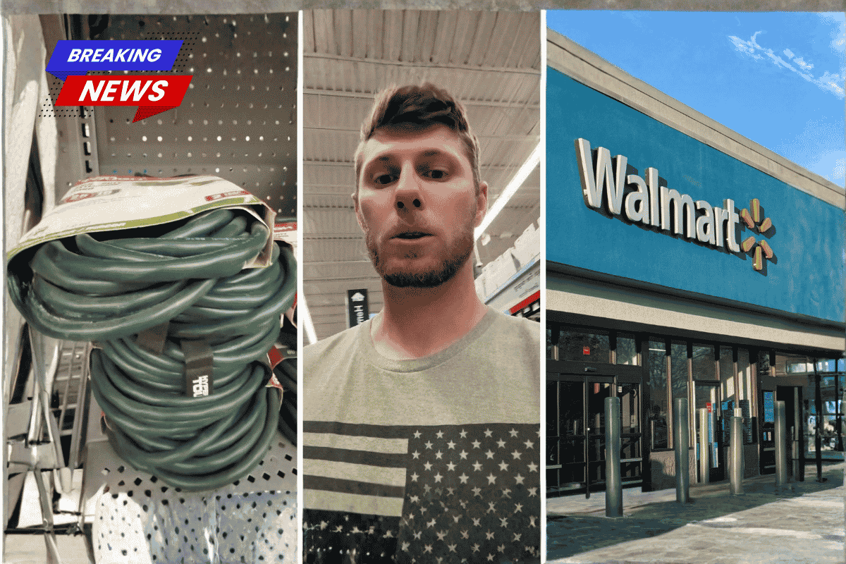 'Walmart doing us dirty' A Texas man goes to Walmart to get an extension cord. Then he finds one on clearance—and lowers the price