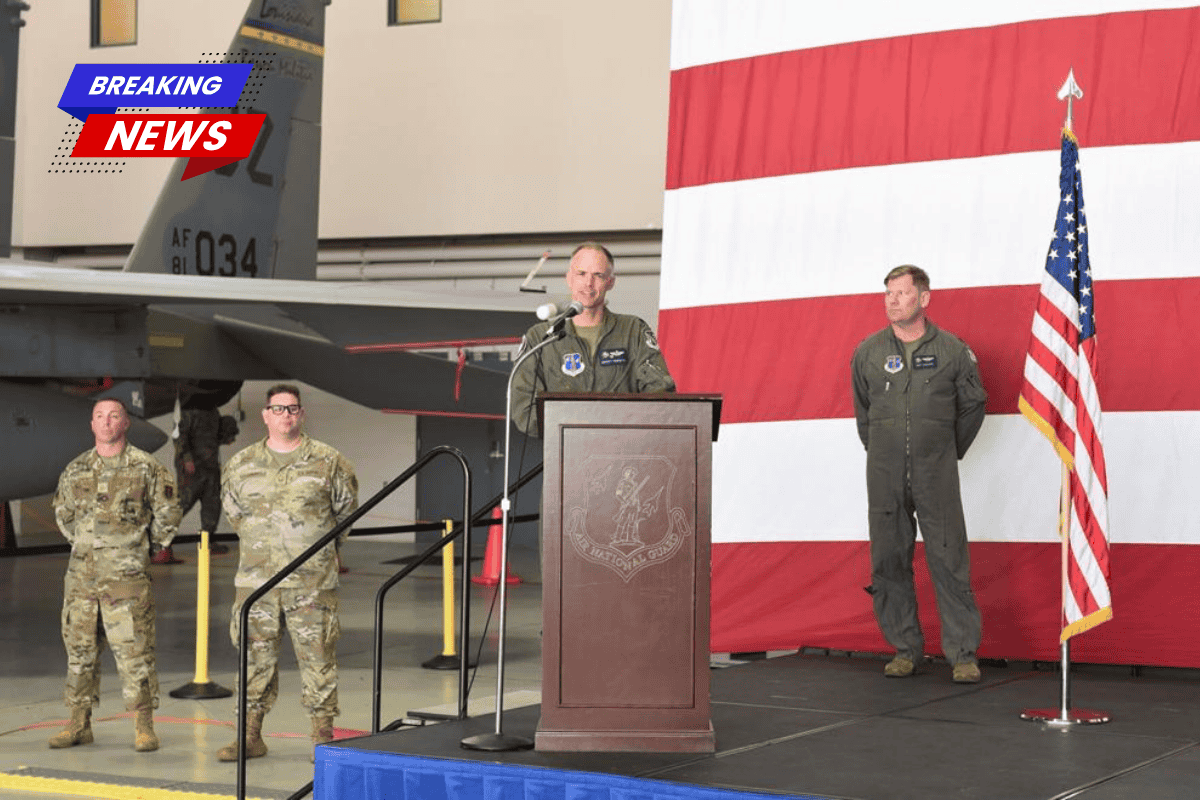 louisiana national guard the 59th activities support squadron holds redesignation ceremony