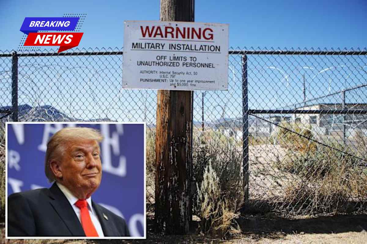 17 earthquakes hit Area 51 in a single day as Donald Trump promises to release new UFO files 'Worth discussing'