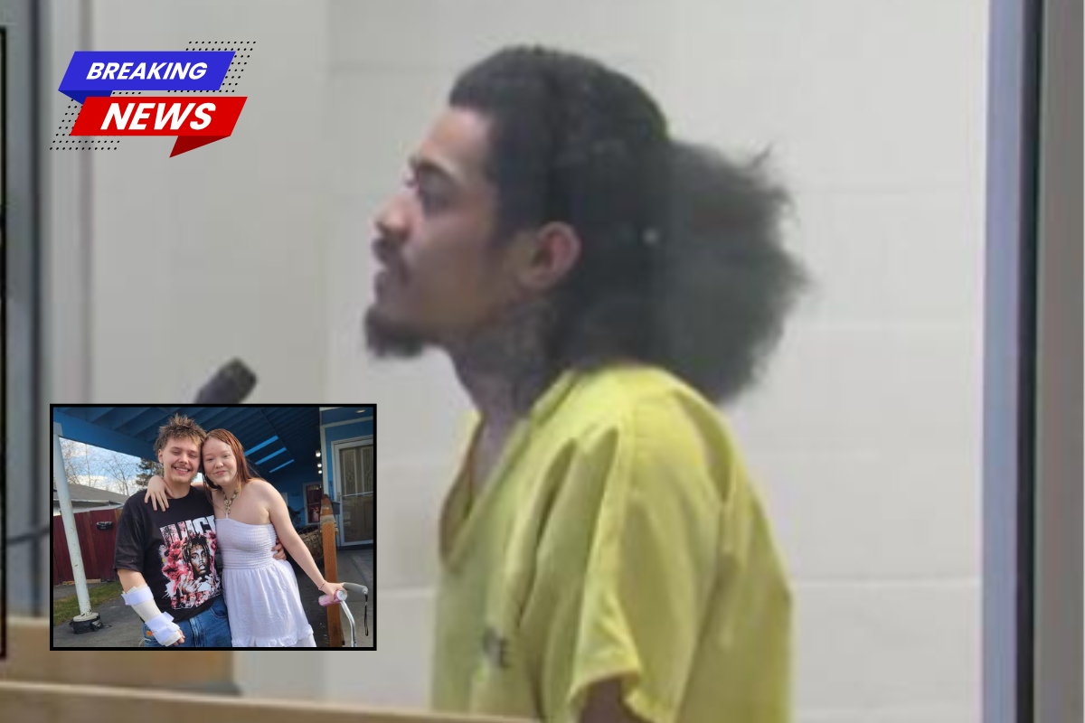 A driver cut off a 19-year-old father on his way home from work and shot him five times, according to police