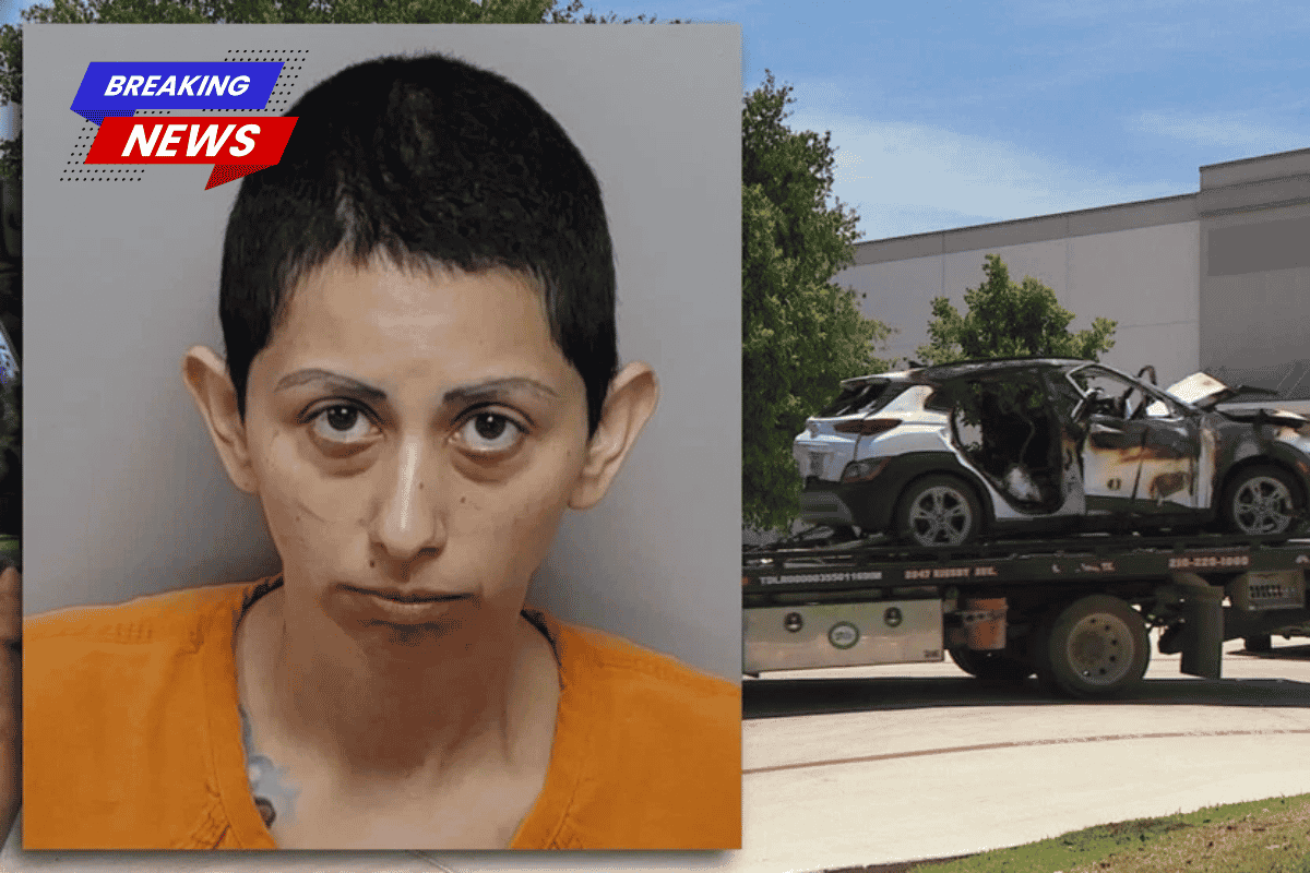 A mother has been charged with capital murder after her 5-year-old son and 7-year-old daughter were discovered dead in a burning vehicle, police say
