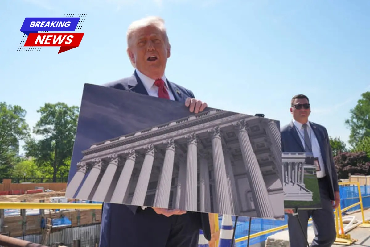 Ballroom will not be funded after Senate GOP drops Trump's $1 billion security request