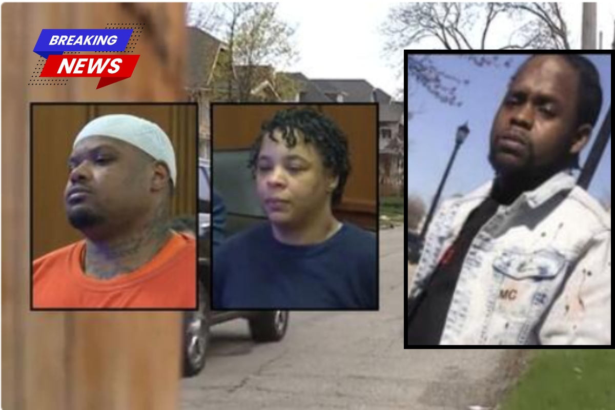 Couple ran over a father of five after beating him in the head with a brick while he was protecting his son from them