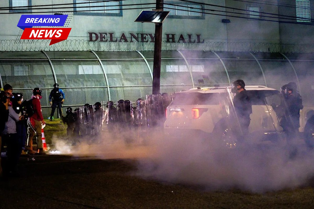 Gov. Sherrill blames ICE and defends rioters after dispatching troopers to quell violent mob