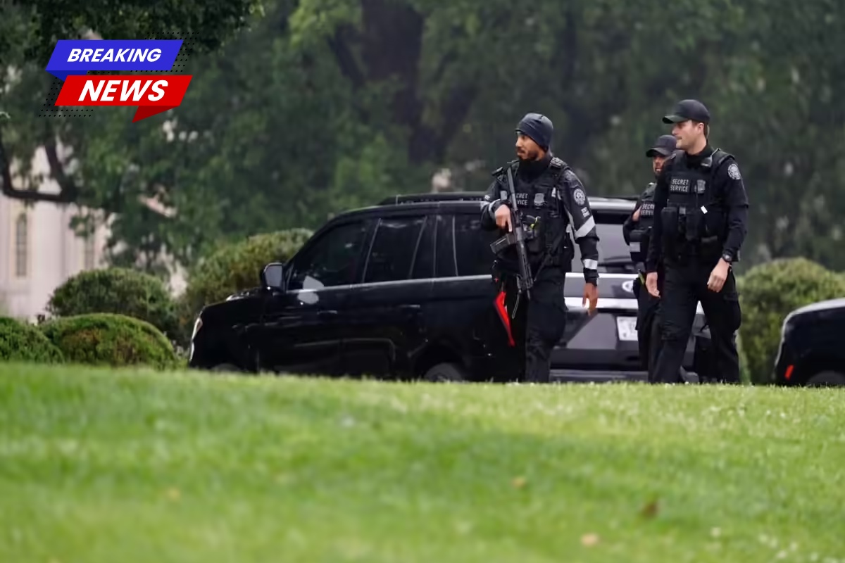 Gunfire near the White House kills a suspect and injures a bystander, according to the Secret Service