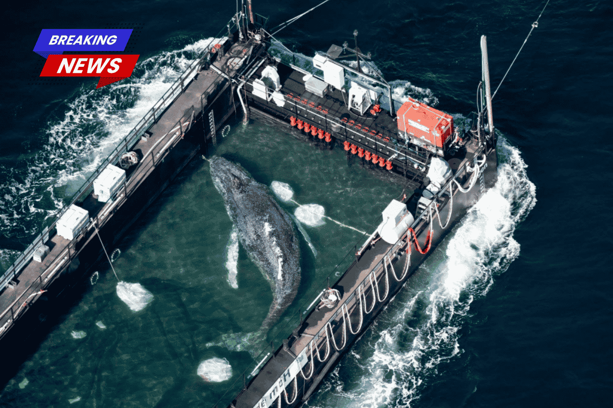 Humpback whale 'Timmy' is freed in the North Sea after weeks stranded off Germany