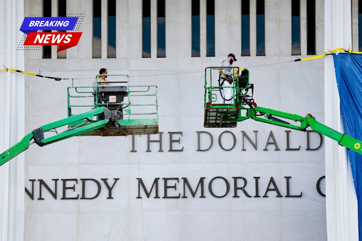 In a new court filing, a Kennedy Center official informs the judge that removing Trump's name would cause them to lose money