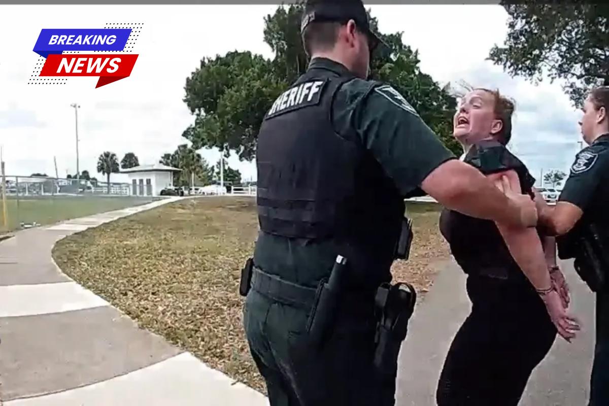 In an unhinged attack, a Florida mother charges the football field and kicks a youth football player during the game