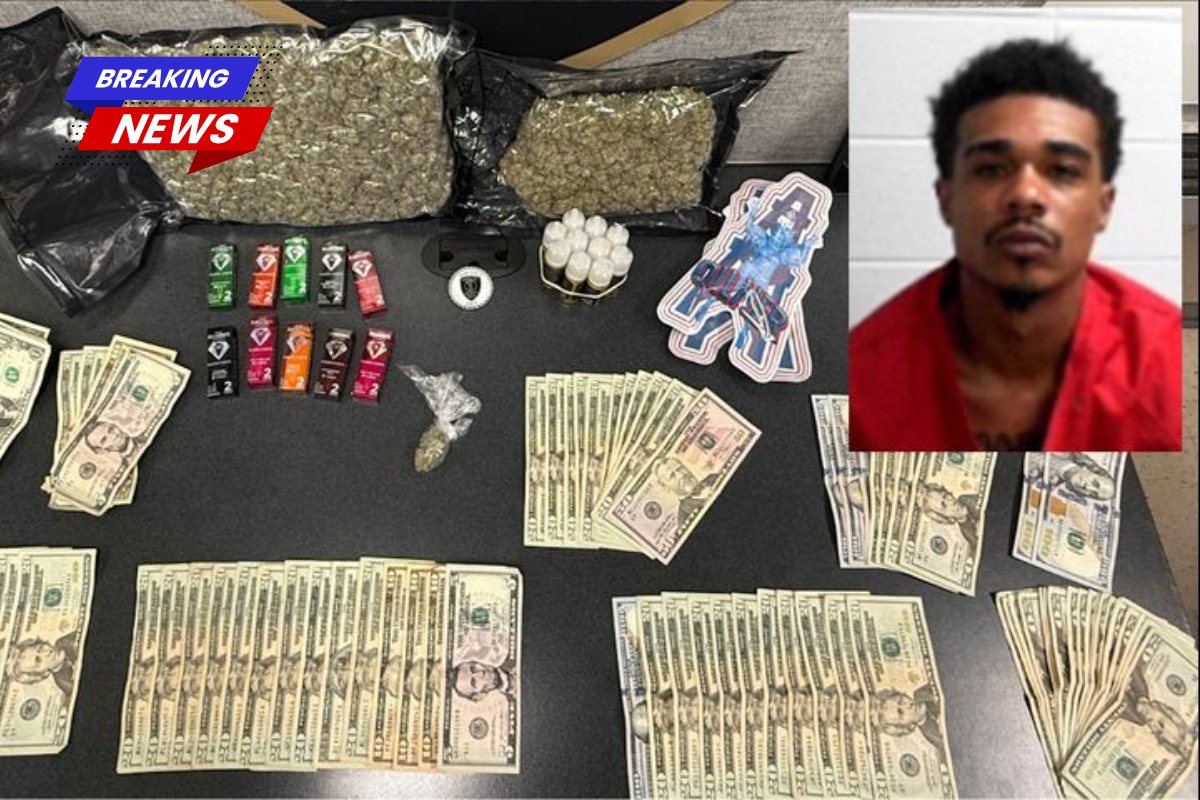 Morgan City Police Man faces drug distribution charges following a traffic stop with a toddler in the car