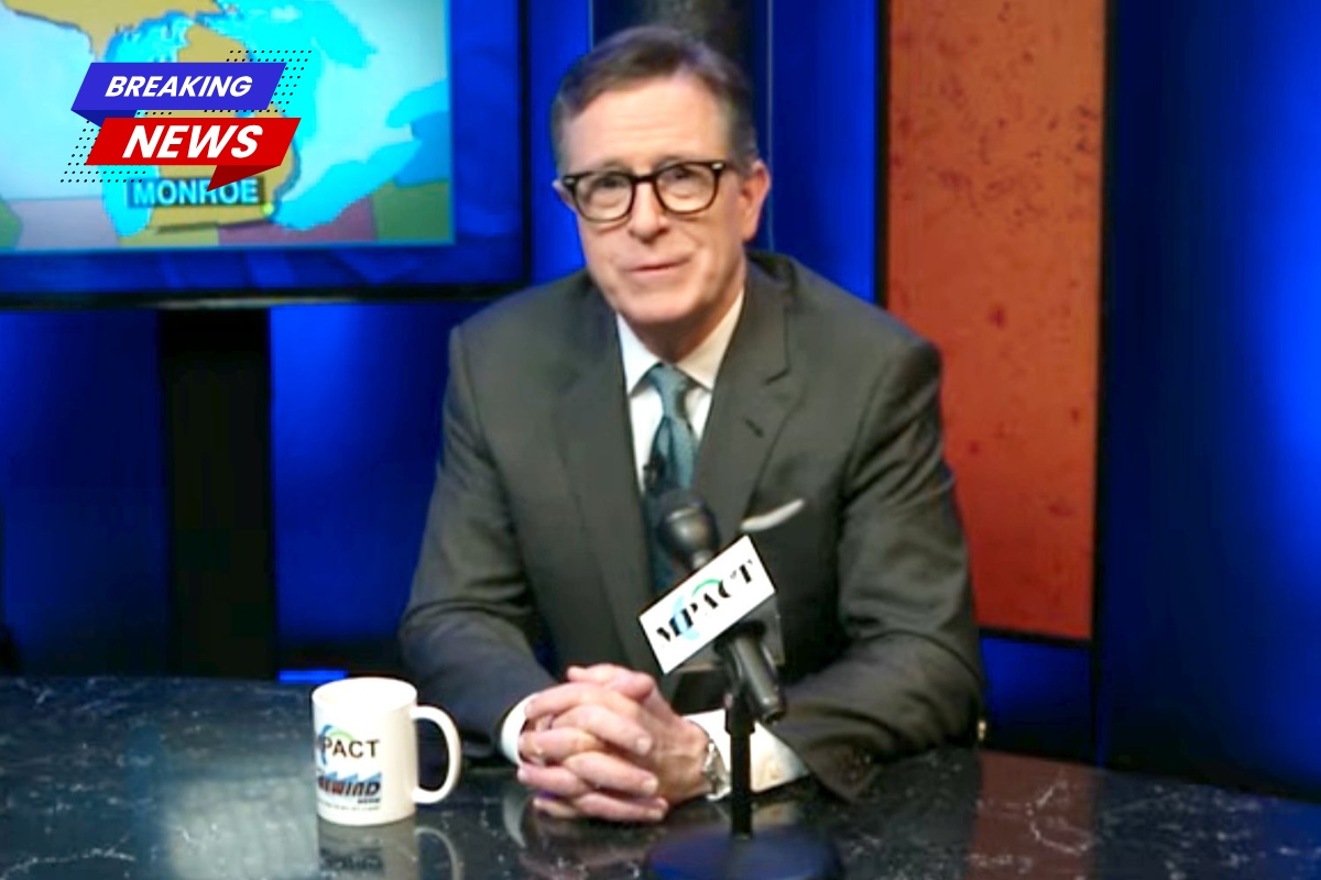 Stephen Colbert Creates Quick Return to Late-Night TV on Monroe, Michigan Public Access