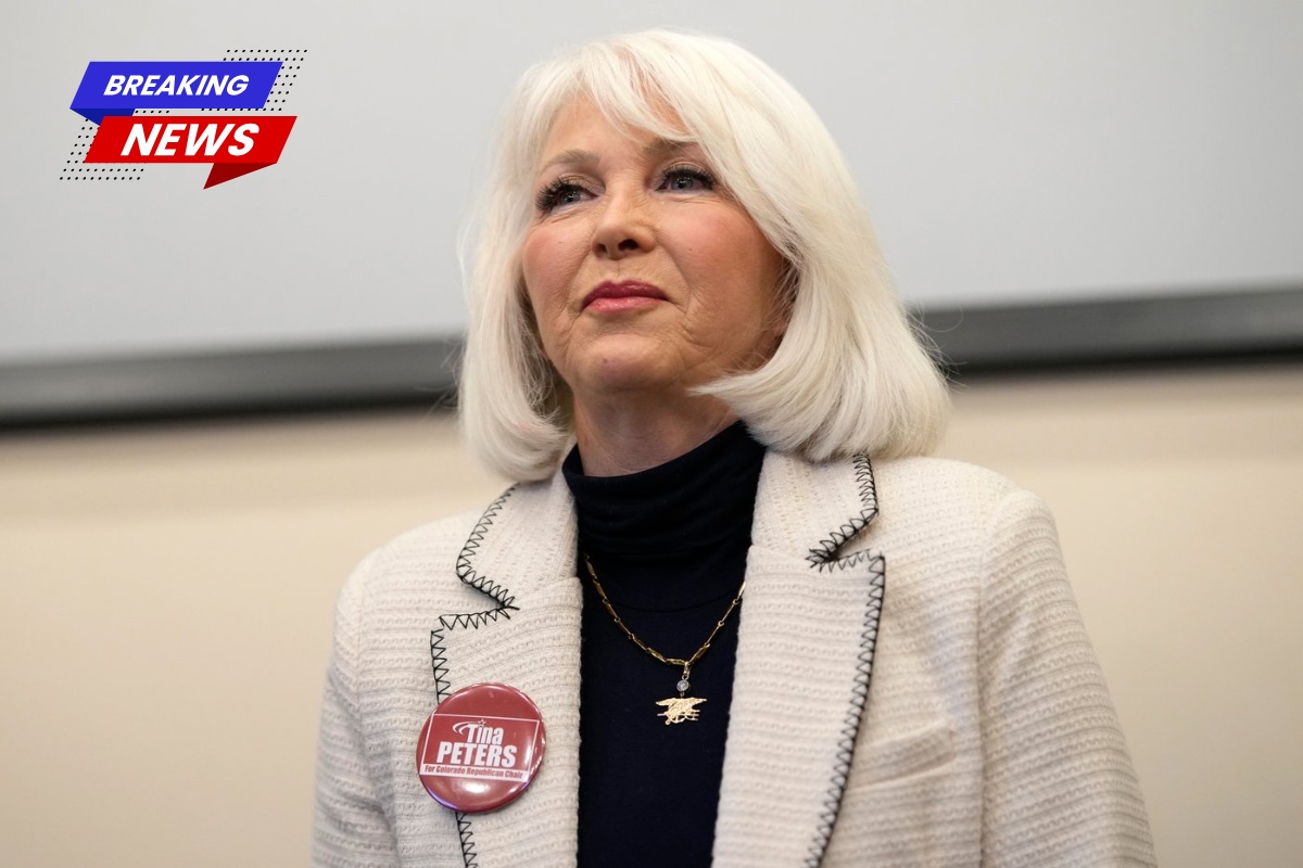 Tina Peters, an election denier, will receive mercy after admitting she'made a mistake,' according to Colorado's Democratic governor