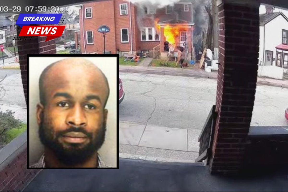'Tried to kill my children' Police say a woman had to throw children from a burning roof after her partner's stepbrother set fire to their duplex