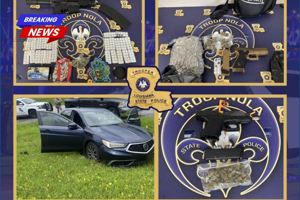 Troop NOLA conducts multiple arrests following drug and firearm investigations