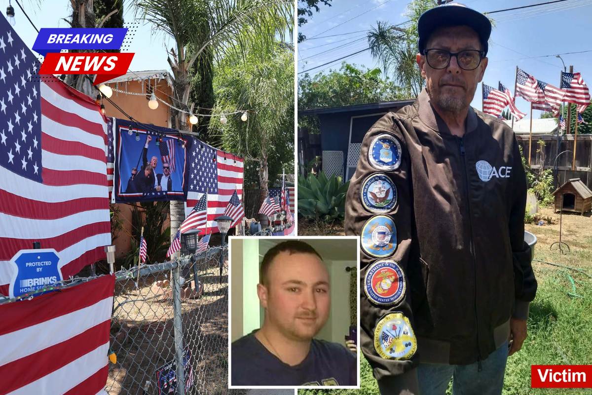 'Trump House' owner, 69, dies after horrific unprovoked attack in broad daylight outside his home; veteran now in custody