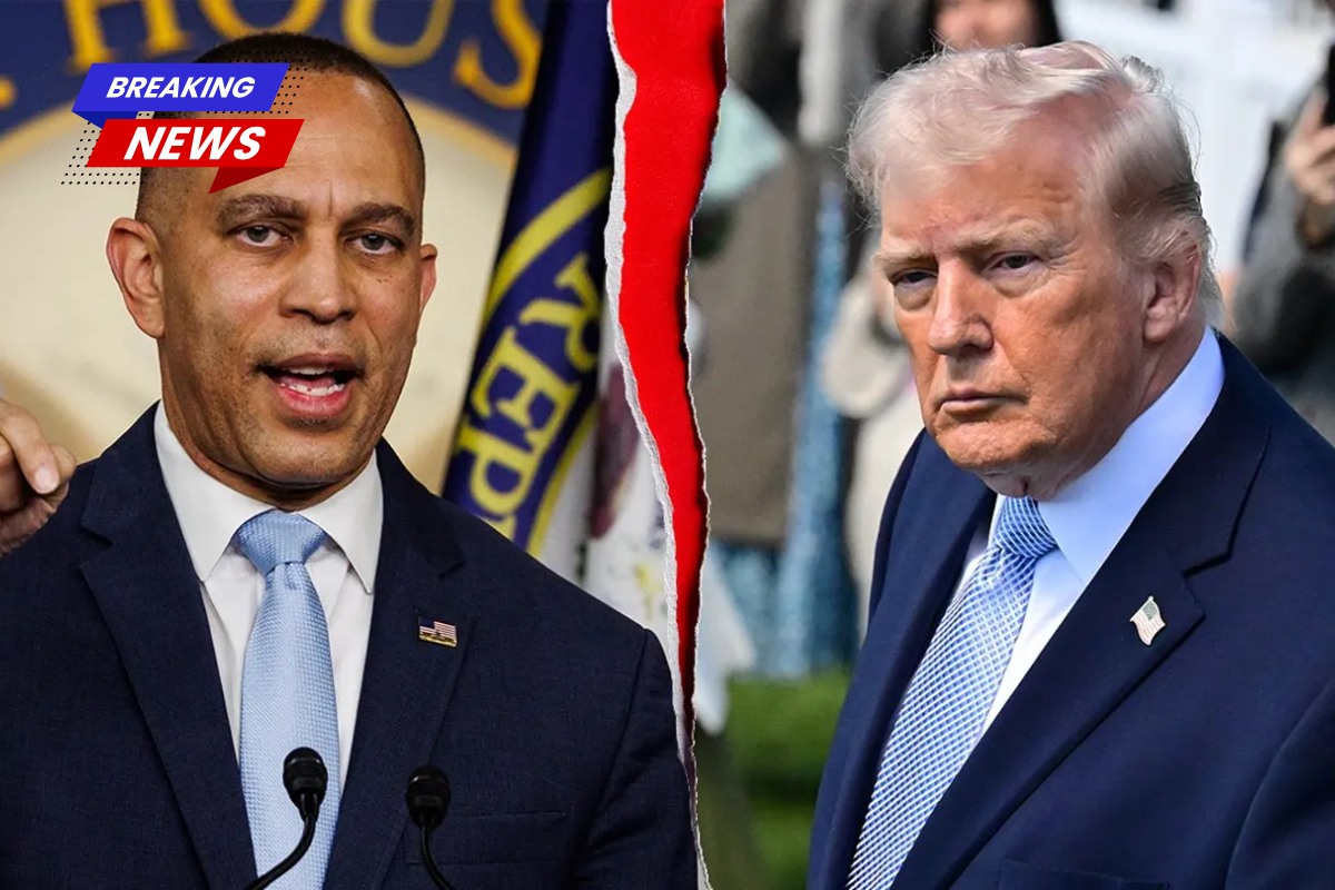 Trump demands that Hakeem Jeffries be charged with 'inciting violence' using'maximum warfare' rhetoric