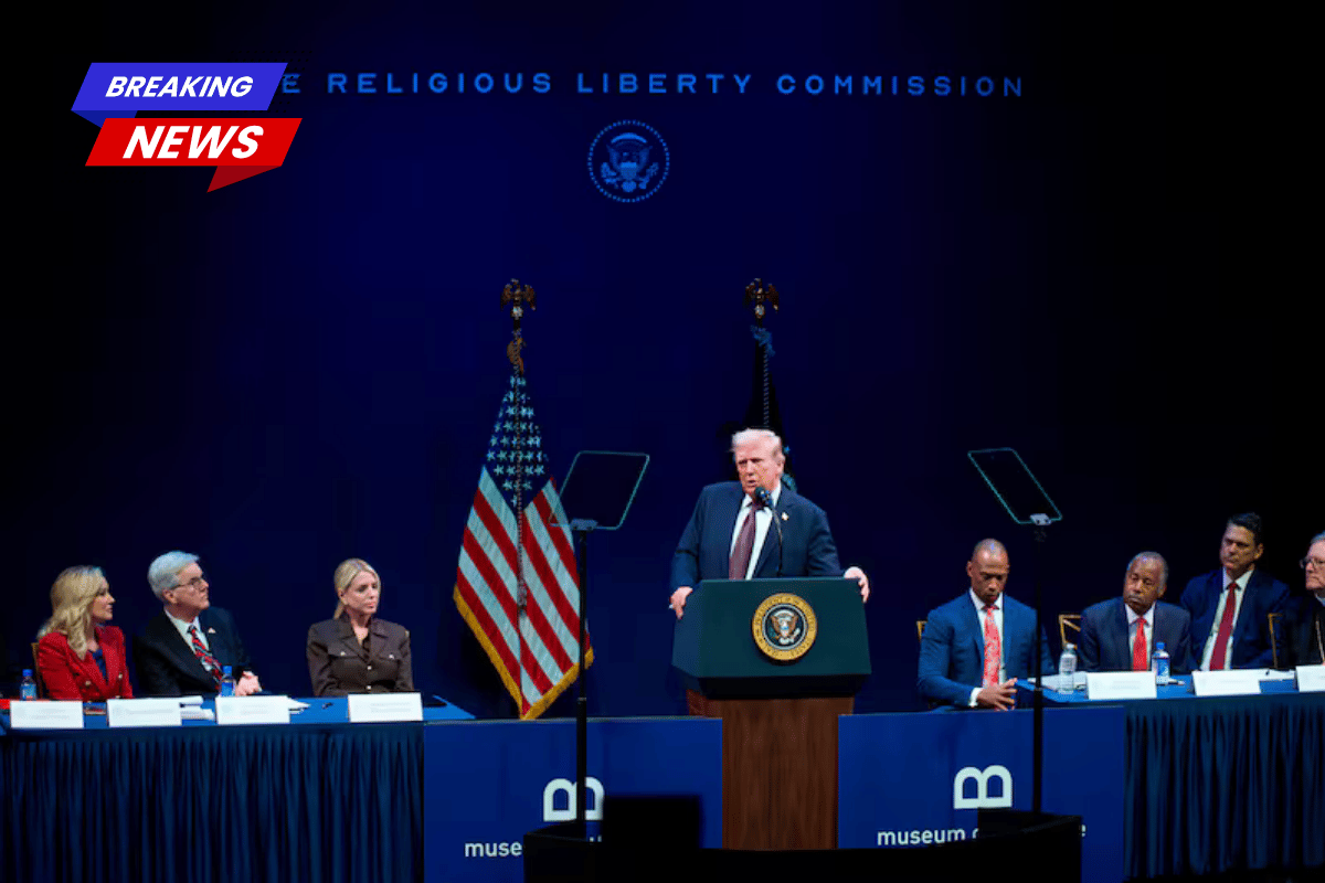 Trump's religious liberties commission wishes to reject church-state separation