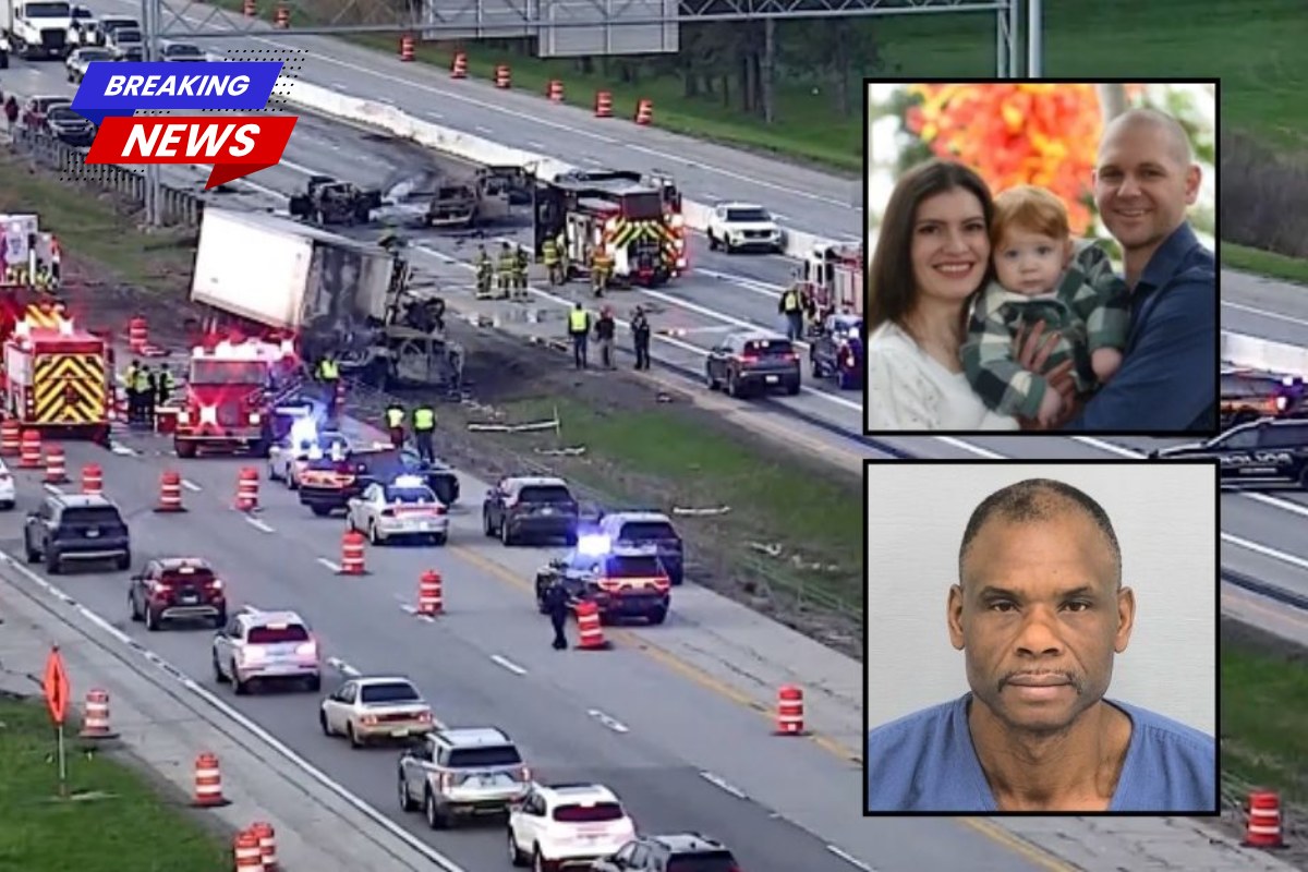 Two lawsuits have been filed against a trucker accused of causing a massive pileup on a major highway, which killed a family and a 1-year