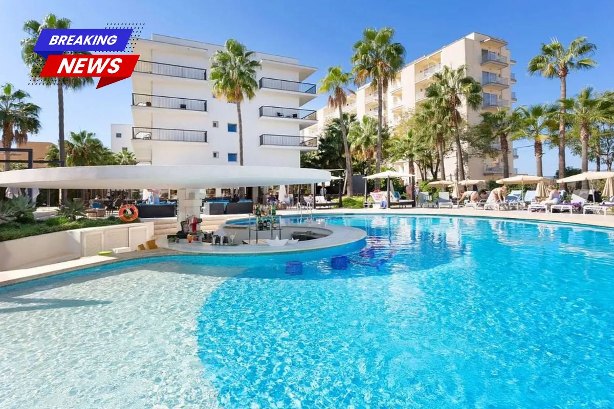 A 30-year-old tourist was discovered dead in a hotel room by her grieving husband just one day into their holiday in Majorca