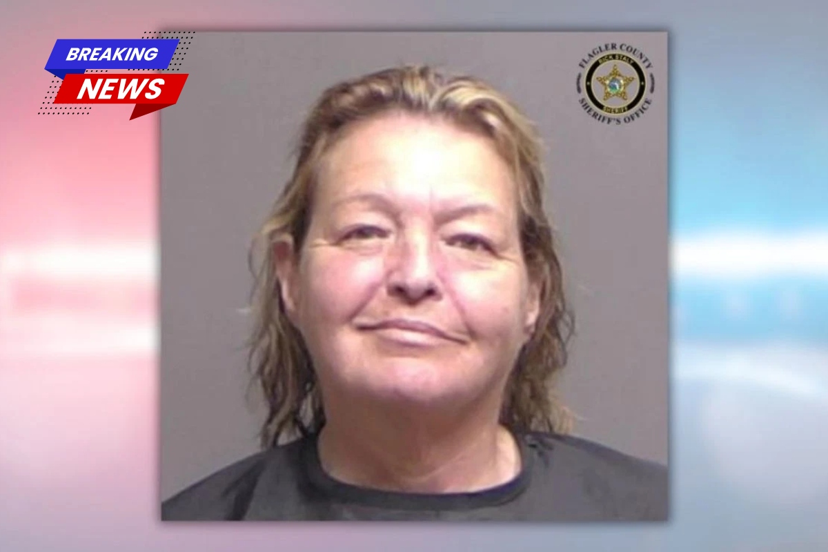 After a fight with her teenage granddaughter, a smirking granny locked five children in the park restroom with a pit bull outside Police