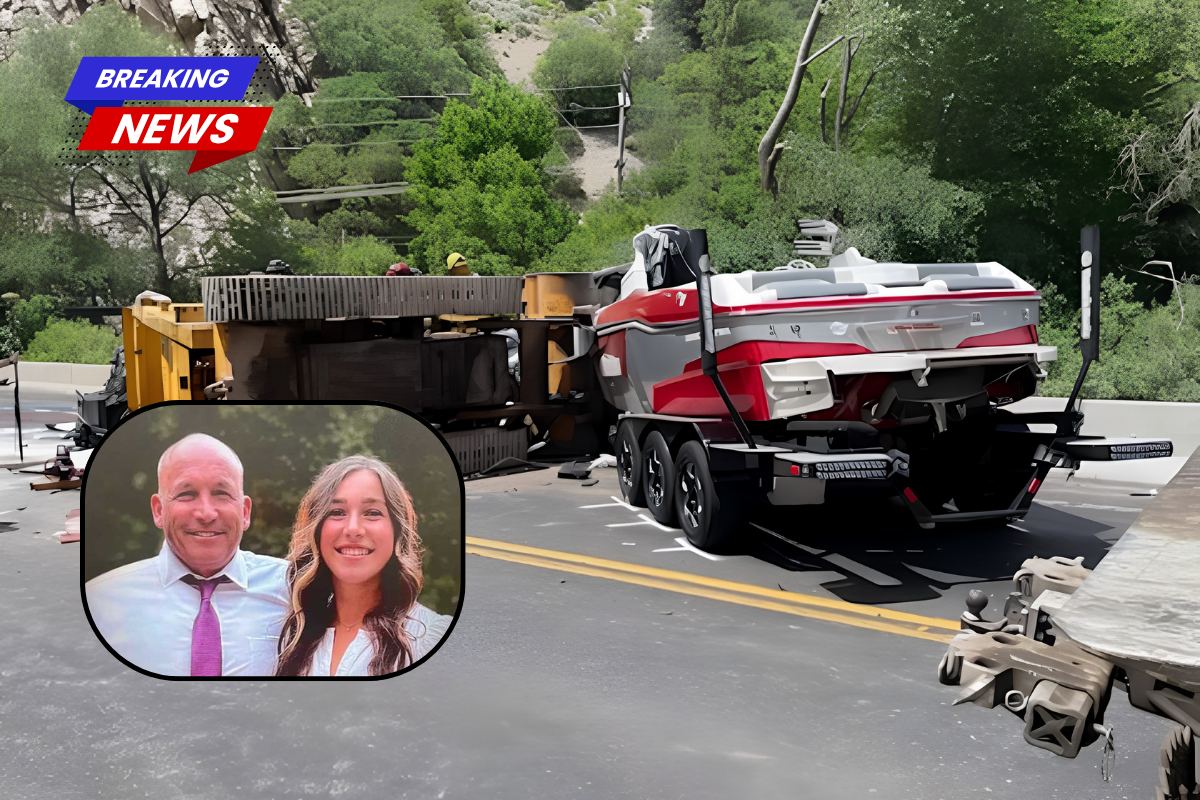 Father and daughter were crushed to death by a bulldozer that fell from the truck and crashed on their vehicle after the driver failed to properly secure it